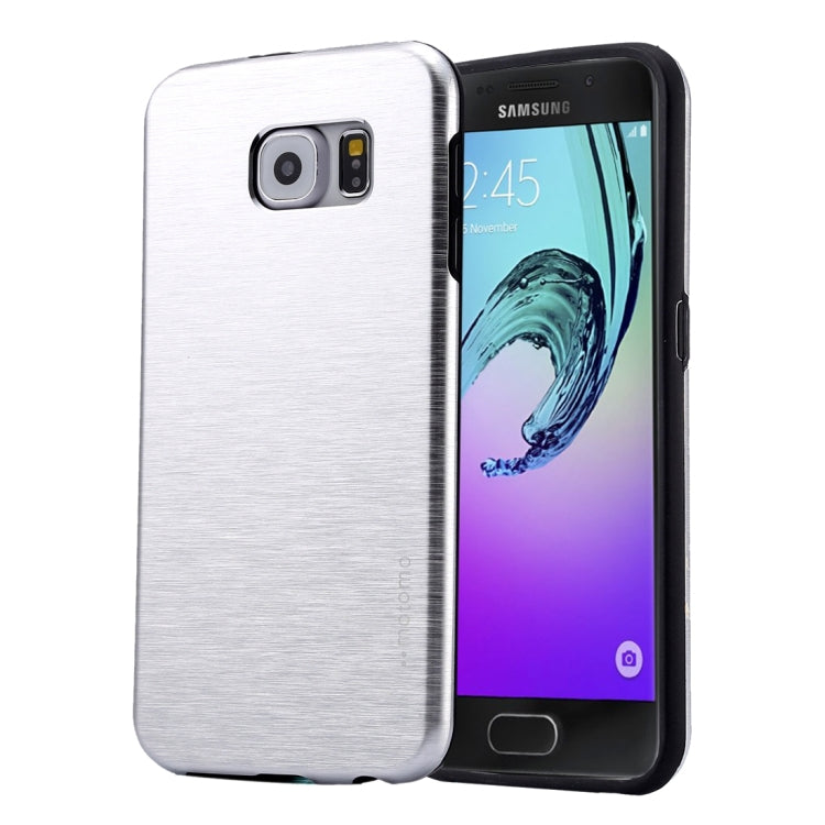 MOTOMO for Galaxy A3 (2016) / A310 Brushed Texture Metal + TPU Protective Case