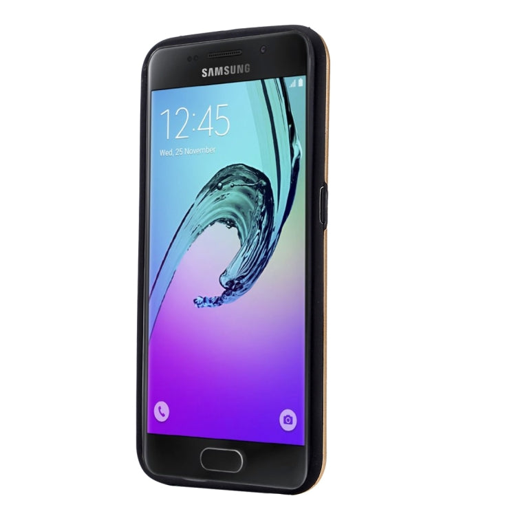 MOTOMO for Galaxy A5 (2016) / A510 Brushed Texture Metal + TPU Protective Case