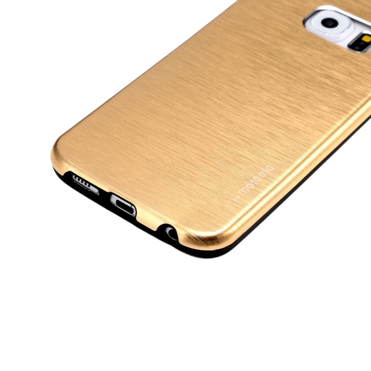 MOTOMO for Galaxy A5 (2016) / A510 Brushed Texture Metal + TPU Protective Case