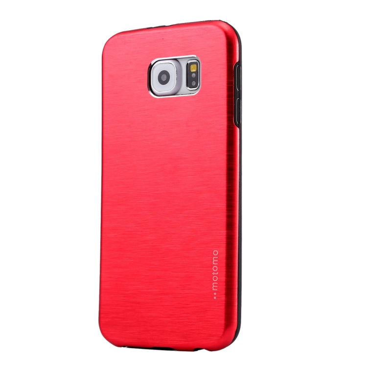 MOTOMO for Galaxy A7 (2016) / A710 Brushed Texture Metal + TPU Protective Case