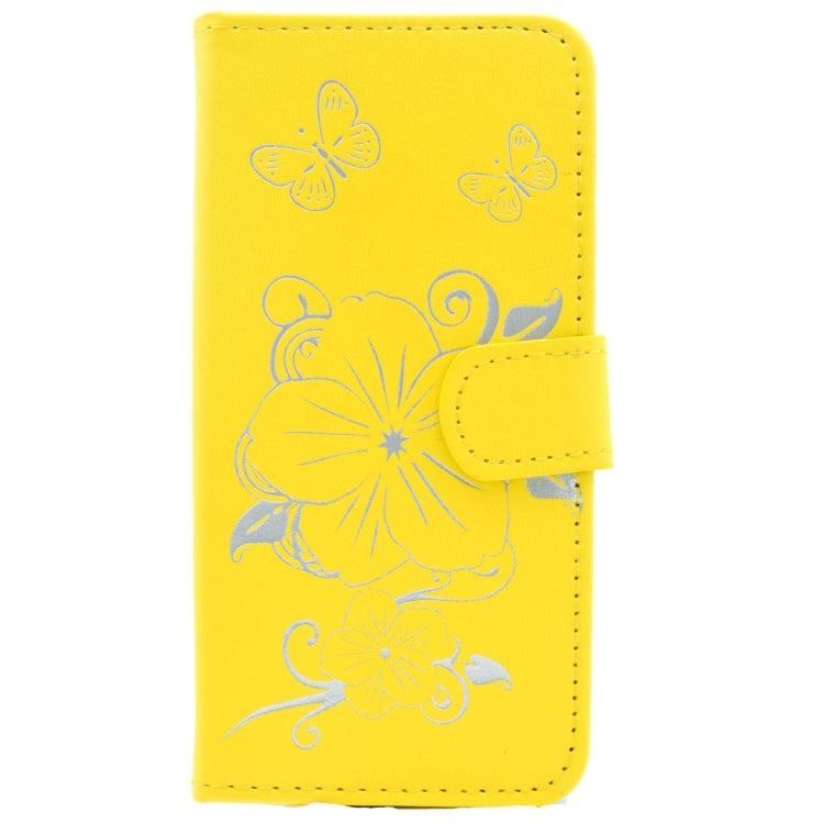 For Galaxy A3 (2016) / A310 Bronzing Butterfly Pattern Horizontal Flip PU Leather Case with Holder & Card Slots & Wallet