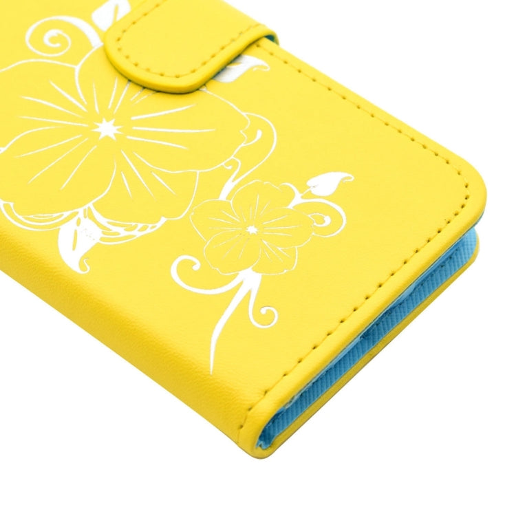 For Galaxy A5 (2016) / A510 Bronzing Butterfly Pattern Horizontal Flip PU Leather Case with Holder & Card Slots & Wallet