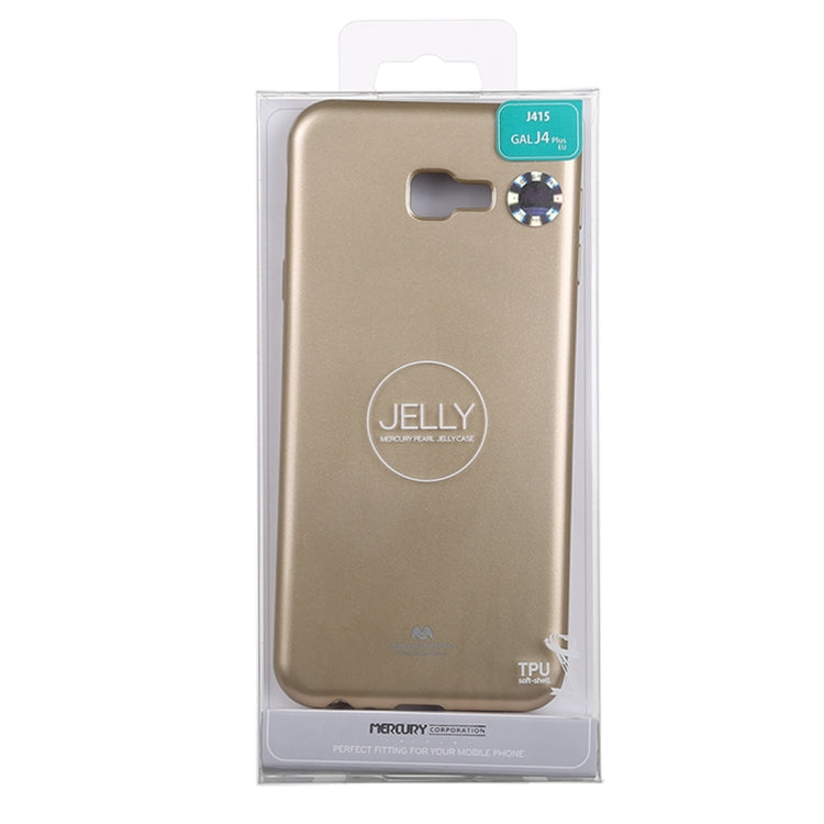 GOOSPERY I JELLY METAL TPU Protective Case for Galaxy J4+