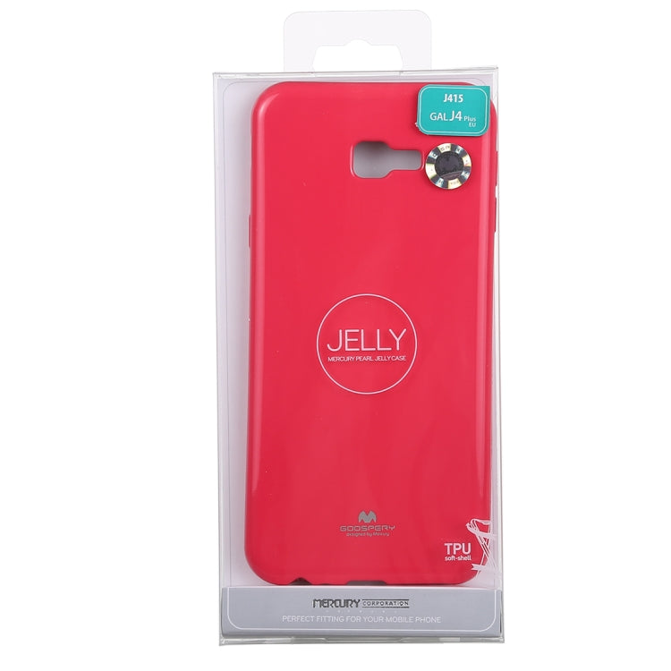 GOOSPERY I JELLY METAL TPU Protective Case for Galaxy J4+