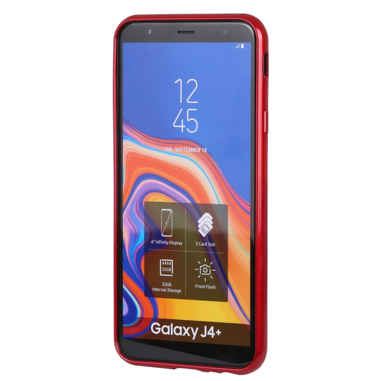 GOOSPERY I JELLY METAL TPU Protective Case for Galaxy J4+