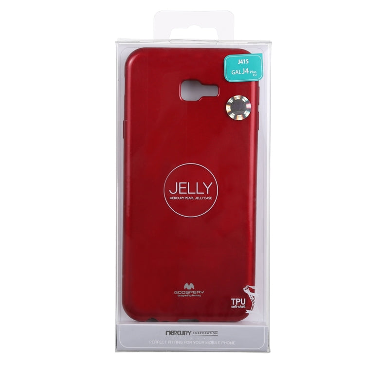 GOOSPERY I JELLY METAL TPU Protective Case for Galaxy J4+