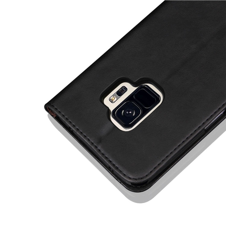 For Galaxy S9 Retro Crazy Horse Texture Casual Style with Absorption Horizontal Flip Leather Case with Holder & Card Slots & Wallet