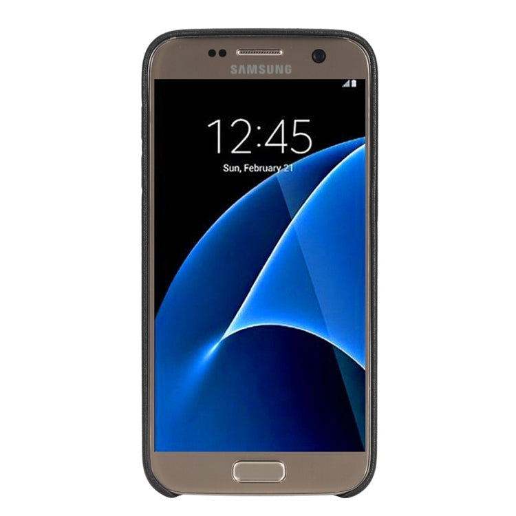 Rock Touch Series for Galaxy S7 / G930 Fashionable Business Style PU Leather Case