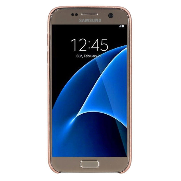 Rock Touch Series for Galaxy S7 / G930 Fashionable Business Style PU Leather Case