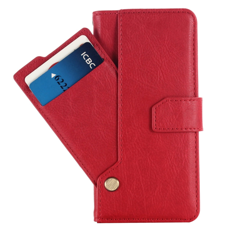For Galaxy S9 Retro Imitation Cowhide Texture Horizontal Flip Leather Case with Holder & Card Slots & Wallet (Red)