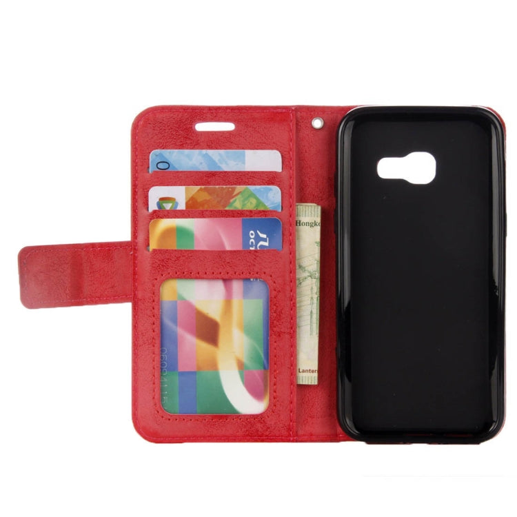 For Galaxy A5 (2017) Mandragora Pattern Diamond Encrusted Horizontal Flip Leather Case with Card Slot & Holder & Wallet & Lanyard