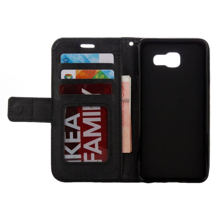 For Galaxy A5 (2016) / A510 Mandragora Pattern Diamond Encrusted Horizontal Flip Leather Case with Card Slot & Holder & Wallet & Lanyard