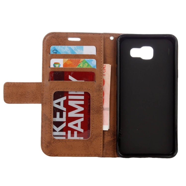 For Galaxy A5 (2016) / A510 Mandragora Pattern Diamond Encrusted Horizontal Flip Leather Case with Card Slot & Holder & Wallet & Lanyard