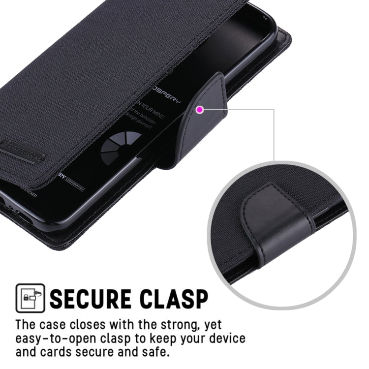 GOOSPERY CANVAS DIARY for Galaxy S9 Canvas Texture Horizontal Flip Leather Case with Holder & Card Slots & Wallet
