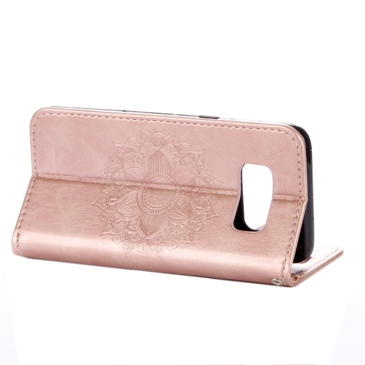 For Galaxy S8+ / G955 Mandragora Pattern Diamond Encrusted Horizontal Flip Leather Case with Card Slot & Holder & Wallet & Lanyard