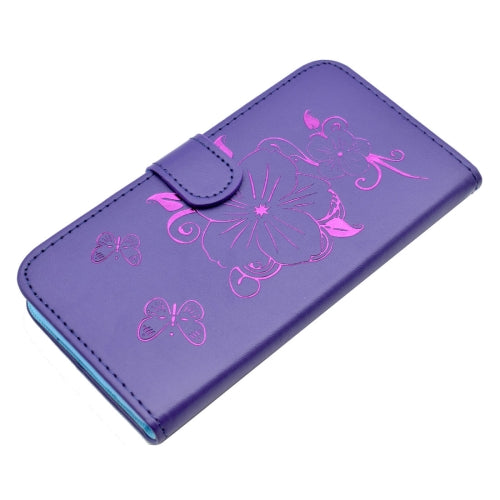 For Galaxy Note 7 / N930 Bronzing Butterfly Pattern Horizontal Flip PU Leather Case with Holder & Card Slots & Wallet