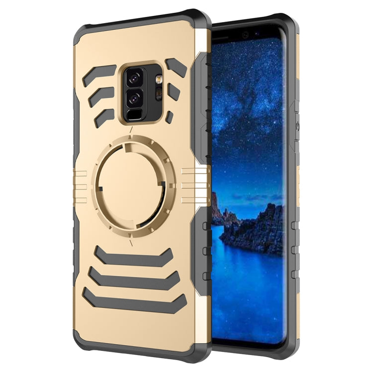 For Galaxy S9+ Detachable Dropproof Protective Back Cover Case with Sport Armband
