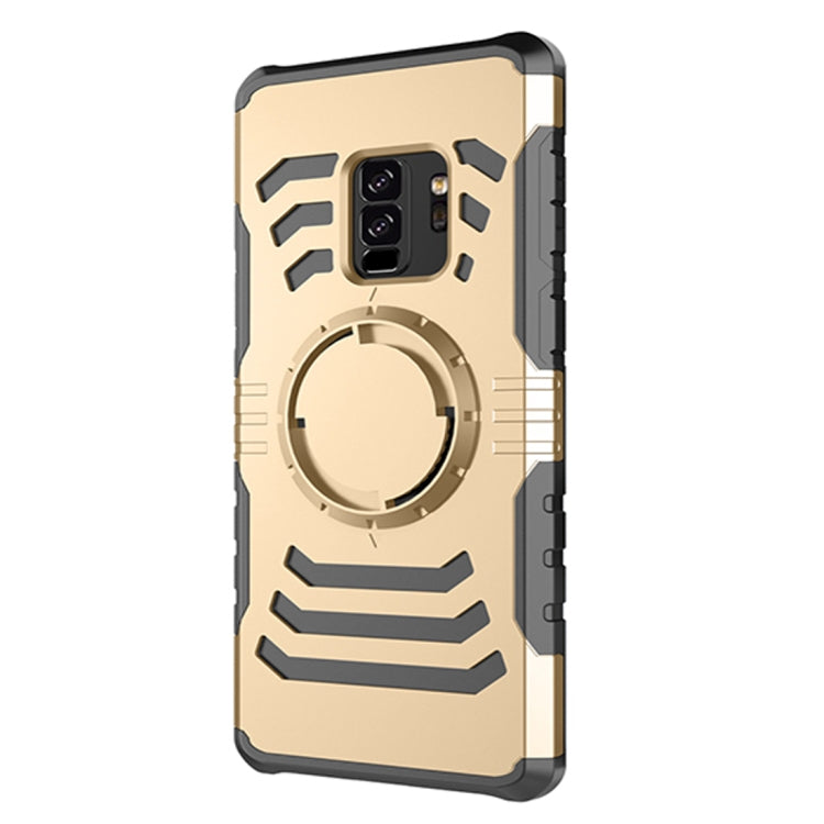 For Galaxy S9+ Detachable Dropproof Protective Back Cover Case with Sport Armband