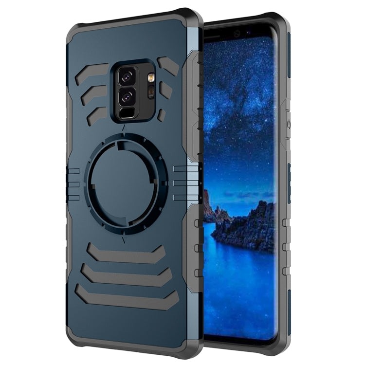 For Galaxy S9+ Detachable Dropproof Protective Back Cover Case with Sport Armband