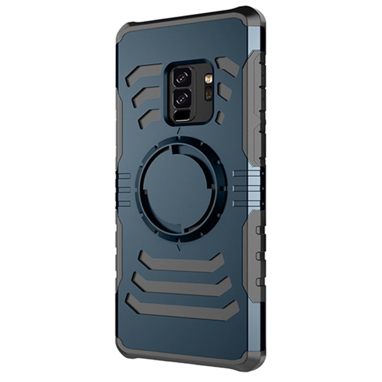For Galaxy S9+ Detachable Dropproof Protective Back Cover Case with Sport Armband