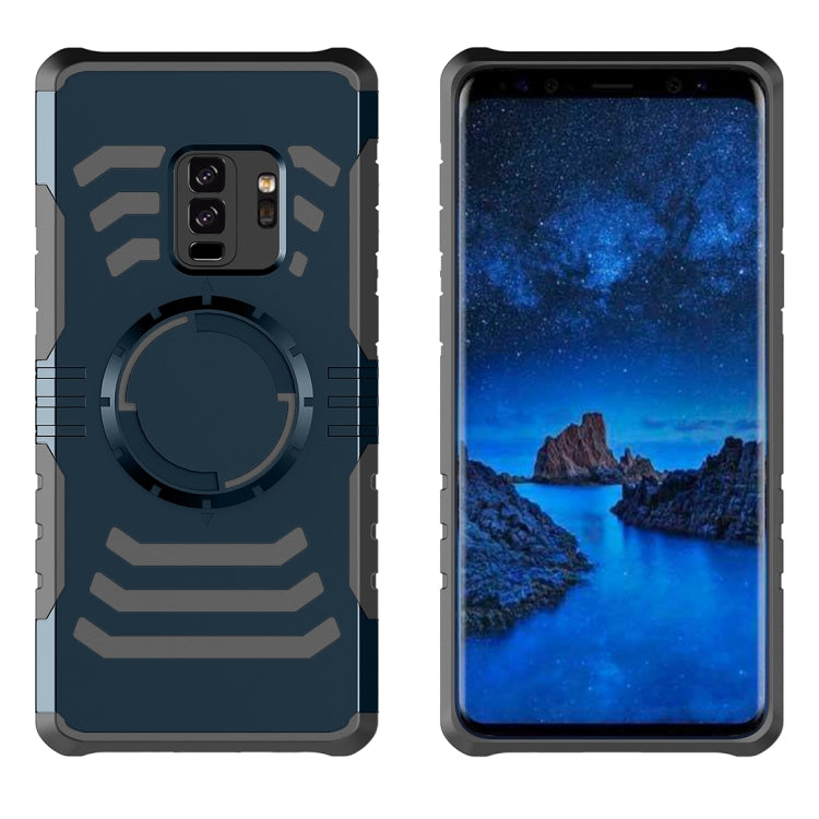 For Galaxy S9+ Detachable Dropproof Protective Back Cover Case with Sport Armband