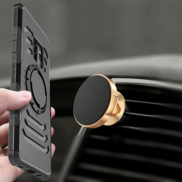 For Galaxy S9+ Detachable Dropproof Protective Back Cover Case with Sport Armband