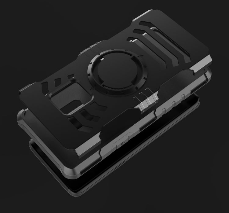 For Galaxy S9+ Detachable Dropproof Protective Back Cover Case with Sport Armband
