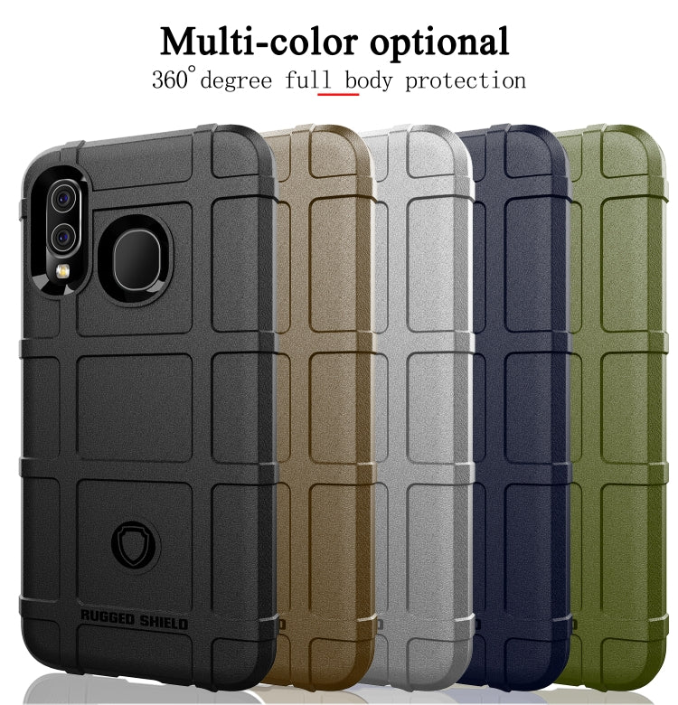 Shockproof Rugged  Shield Full Coverage Protective Silicone Case for Galaxy A40