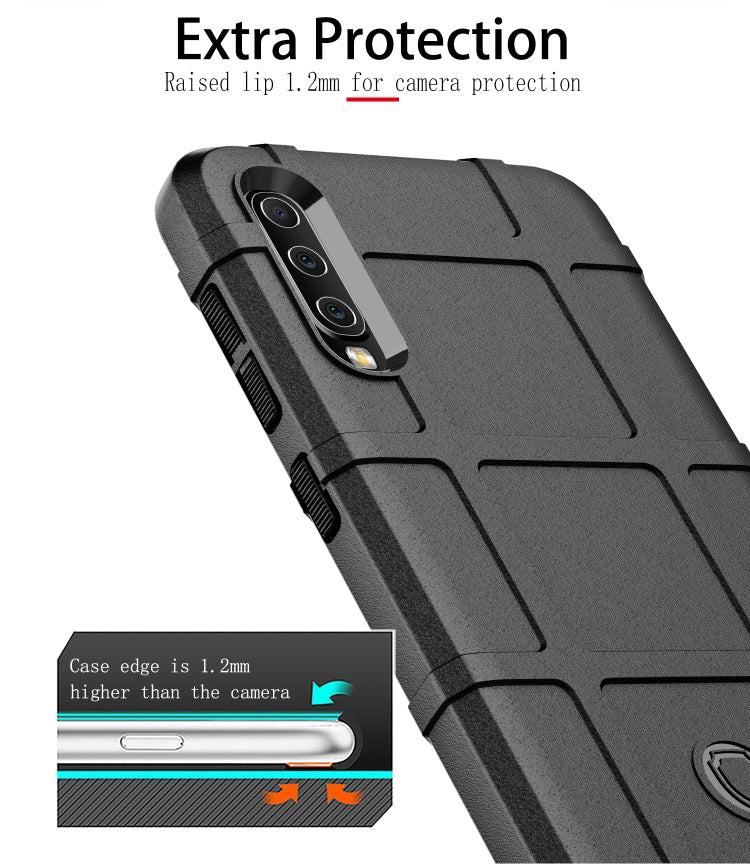 Shockproof Rugged  Shield Full Coverage Protective Silicone Case for Galaxy A50