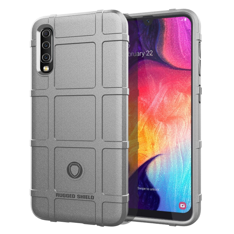 Shockproof Rugged  Shield Full Coverage Protective Silicone Case for Galaxy A50