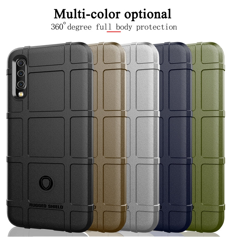 Shockproof Rugged  Shield Full Coverage Protective Silicone Case for Galaxy A50