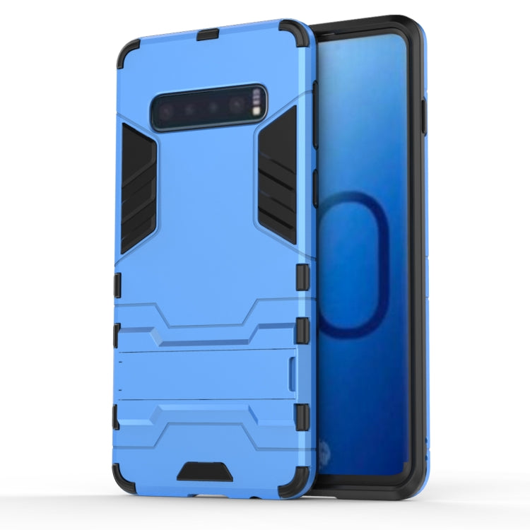 Shockproof PC + TPU Case for Galaxy S10, with Holder
