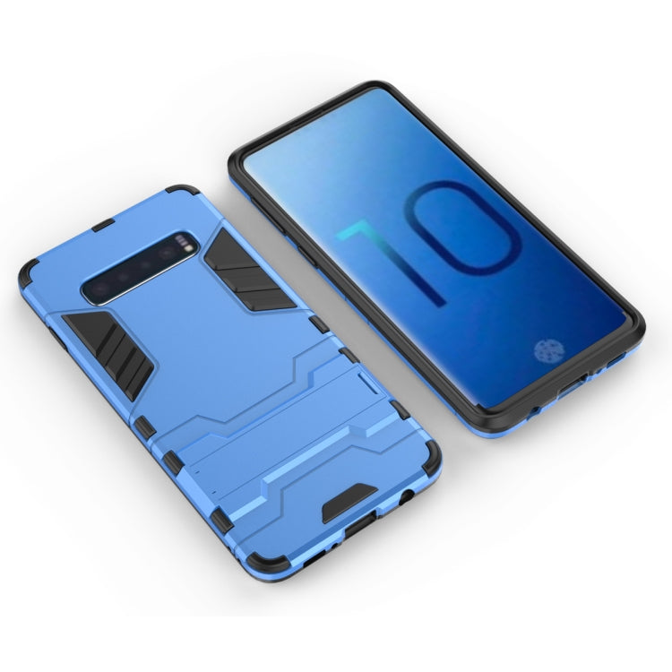 Shockproof PC + TPU Case for Galaxy S10, with Holder