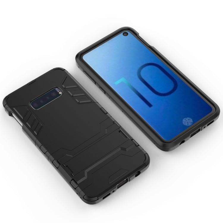Shockproof PC + TPU Case for Galaxy S10e, with Holder
