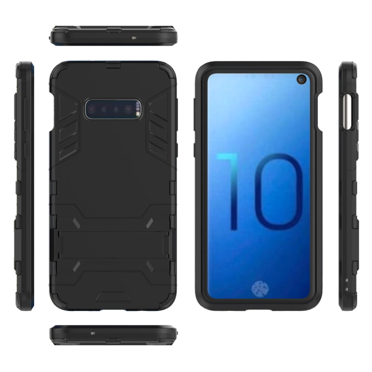 Shockproof PC + TPU Case for Galaxy S10e, with Holder