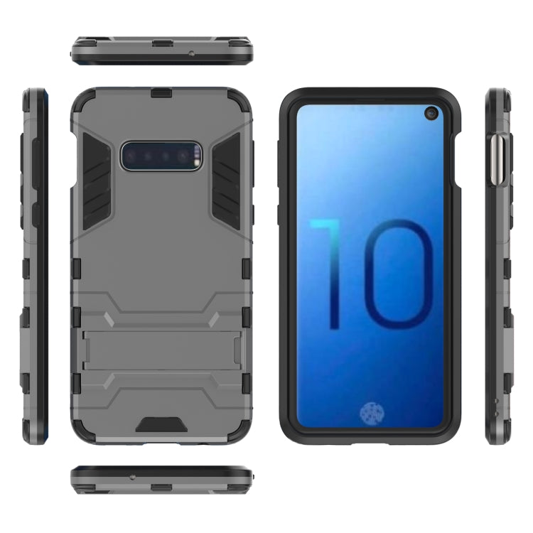 Shockproof PC + TPU Case for Galaxy S10e, with Holder