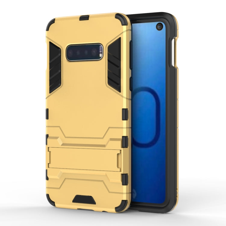 Shockproof PC + TPU Case for Galaxy S10e, with Holder