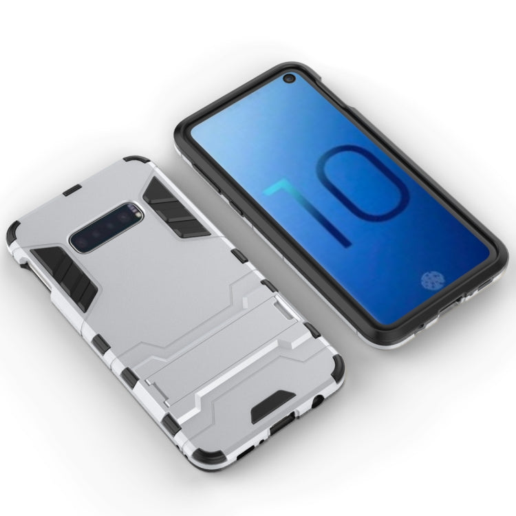 Shockproof PC + TPU Case for Galaxy S10e, with Holder