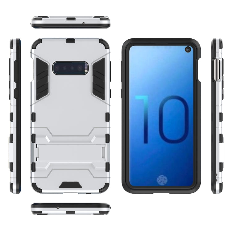 Shockproof PC + TPU Case for Galaxy S10e, with Holder