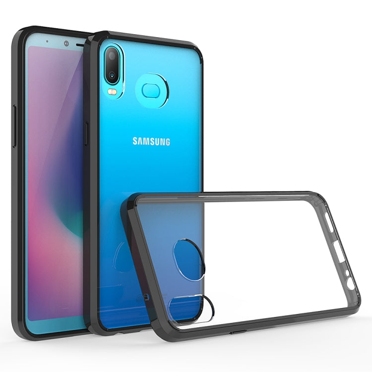 Scratchproof TPU + Acrylic Protective Case for Galaxy A6s