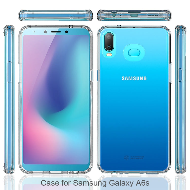 Scratchproof TPU + Acrylic Protective Case for Galaxy A6s