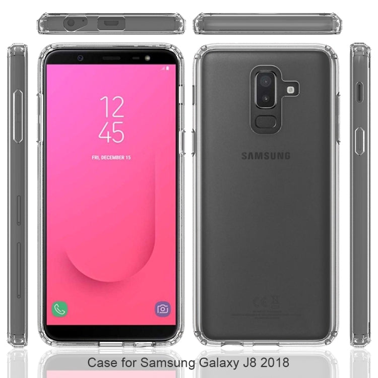 Scratchproof TPU + Acrylic Protective Case for Galaxy J8 2018
