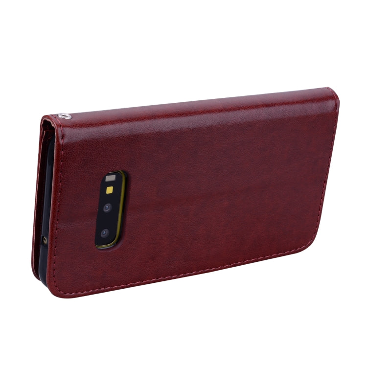 Rose Embossed Horizontal Flip PU Leather Case for Galaxy S10e, with Holder & Card Slots & Wallet