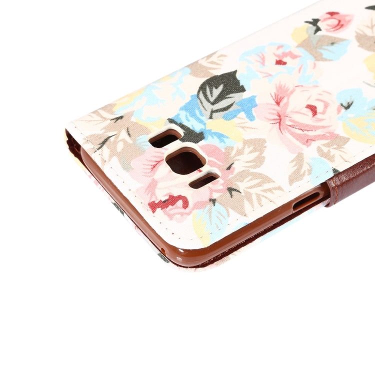 Dibase For Galaxy S8 Cotton Print Texture Horizontal Flip Leather Case with Holder & Card Slots