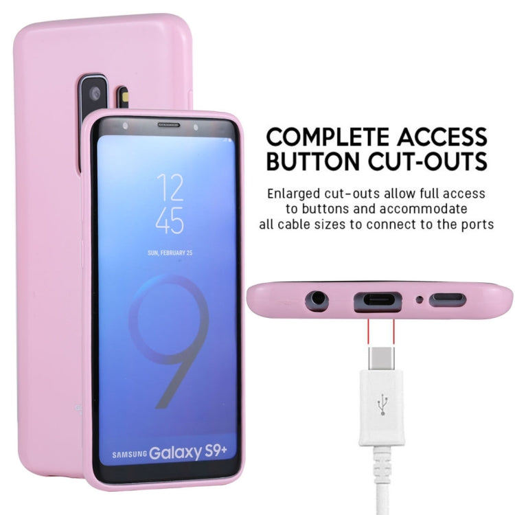 GOOSPERY PEARL JELLY Series for Galaxy S9+ TPU Full Coverage Protective Back Cover Case