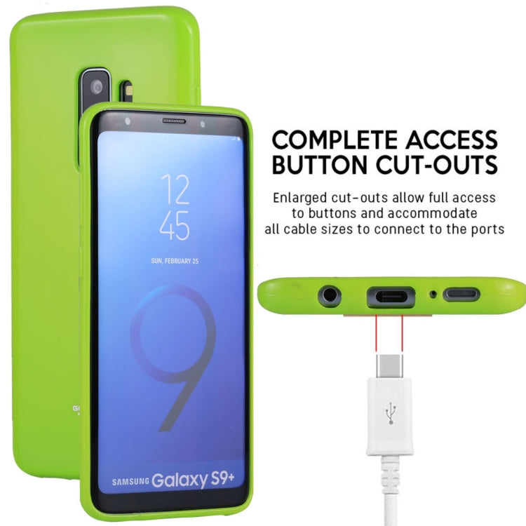 GOOSPERY PEARL JELLY Series for Galaxy S9+ TPU Full Coverage Protective Back Cover Case