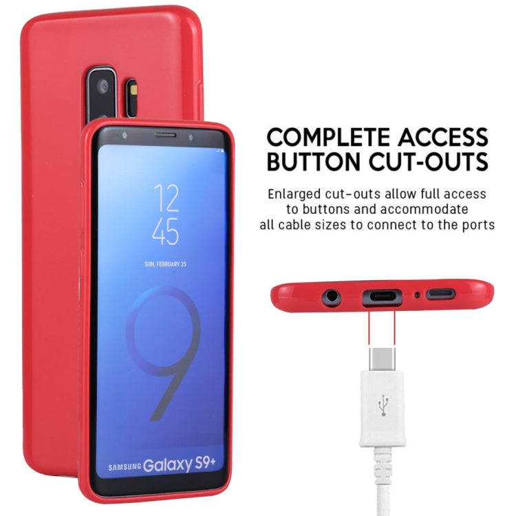 GOOSPERY PEARL JELLY Series for Galaxy S9+ TPU Full Coverage Protective Back Cover Case