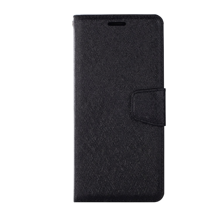 For Galaxy S9 Silk Texture Horizontal Flip Leather Case with Holder & Card slots & Wallet & Photo Frame