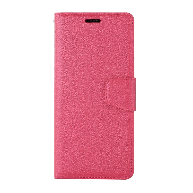 For Galaxy S9 Silk Texture Horizontal Flip Leather Case with Holder & Card slots & Wallet & Photo Frame