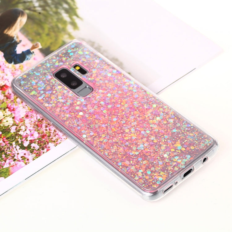 For Galaxy S9+ Glitter Powder Soft TPU Protective Case